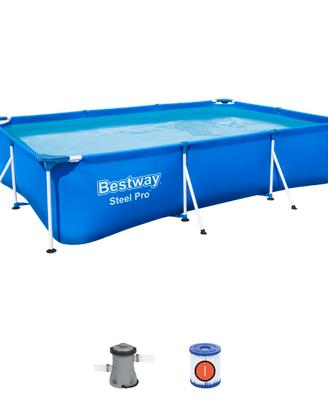 Bestway Piscina Rettangolare 300x201x66 cm 56411