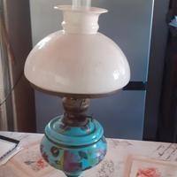 lampada ad olio stile vittoriano