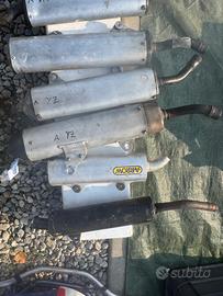 silenziatore per moto da cross/enduro