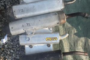 silenziatore per moto da cross/enduro