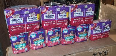 Pannolini Pampers Progressi Mutandino 