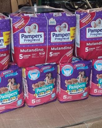Pannolini Pampers Progressi Mutandino 