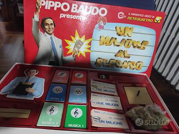 Gioco da tavolo vintage un milione al secondo