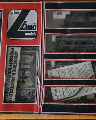 Trenino antico anni 70 set vintage della Lima Mode
