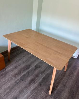 Tavolo Pranzo Legno Stile Nordico COME NUOVO