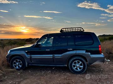 Hyundai Terracan 4X4 con ridotte gancio traino