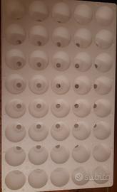 vaschette/semenzaio in polistirolo da 40 fori