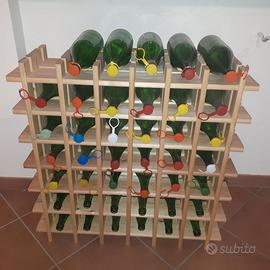 Cantinetta componibile Portabottiglie 36 posti