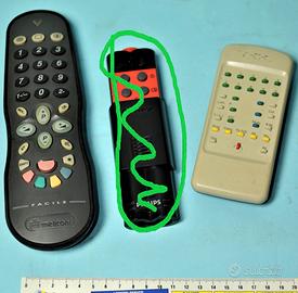 "2"Telecomandi Vintage per TV a Tubo Catodico