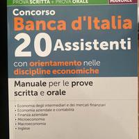 Manuale concorso Banca D’Italia