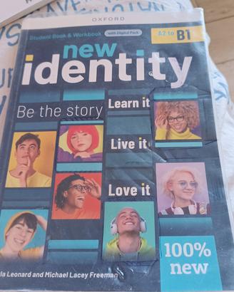 libro inglese NEW IDENTITY   
