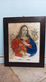 LITOGRAFIA SANTA ANGELA META' 800' BRIOLA TORINO