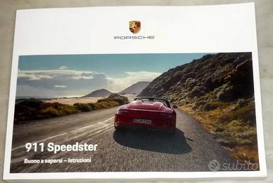 uso manutenzione Porsche 991 Speedster