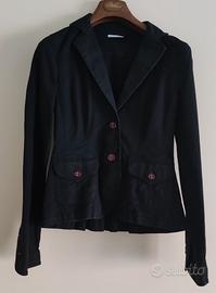 GIACCA DONNA COTONE NERO
