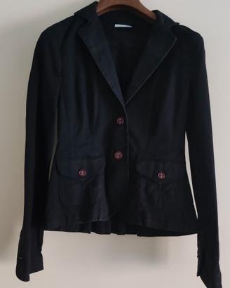 GIACCA DONNA COTONE NERO
