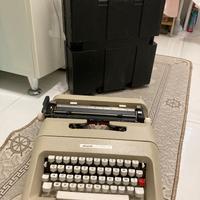 OLIVETTI LETTERA 35. BEIDGE CHIARO, CUSTODIA, funz