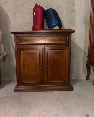 Lotto 3 mobili vintage in legno - trattabili