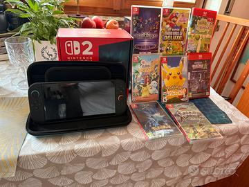 Nintendo switch 2 con giochi