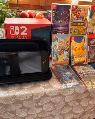Nintendo switch 2 con giochi