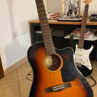 Fender CD-60CE elettroacustica sunburst