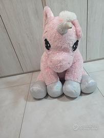 Peluche Unicorno Gigante Rosa - Petra Toys 