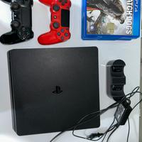 Playstation 4 slime con joystick e caricatore