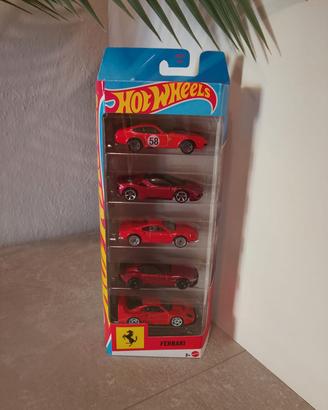 Lotto hotwheels Ferrari set x 5 2026