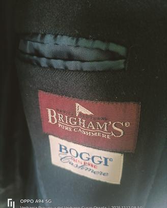 cappotto uomo puro cachemire Boggi 