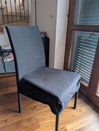 Set 6 sedie ecopelle 