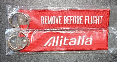 1 Portachiavi Alitalia REMOVE BEFORE FLIGHT