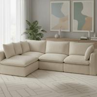 Divano Pufini MODU a compressione 4 posti