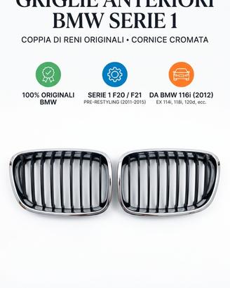 Griglie Reni BMW Serie 1 (2011-2015) Originali