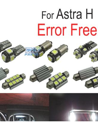KIT 13 LAMPADE LED INTERNE PER OPEL ASTRA H OPC GT