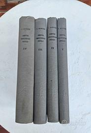 4 Volumi di Diritto Processuale Penale 1931 -1932