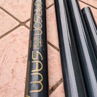 SPEDITA.Canna Fissa Carbonio m.9,00 Carson Sam