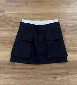Gonna cargo blu marino Bershka da donna