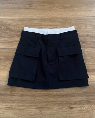 Gonna cargo blu marino Bershka da donna