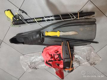 Completo per pesca apnea