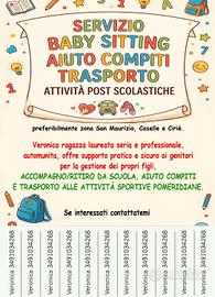 babysitter e aiutocompiti 