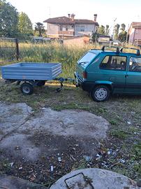  Fiat Panda 1.100 prima serie  con carrello 