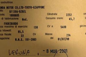 Honda 130 Cv Fuoribordo