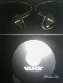 Soundz Soul auricolari cuffie in-ear