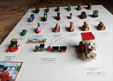 21 Modellini di Treni d’Epoca, Kinder e Giodi