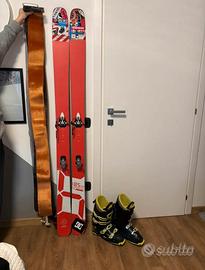 Kit sci alpinismo freeride