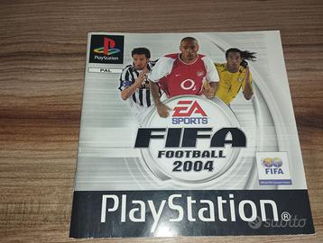 Manuale gioco ps1 Fifa 2004