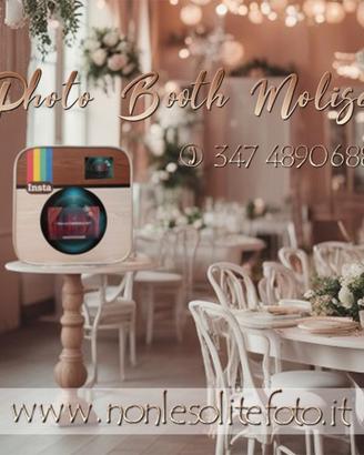 Photo booth per festa divertente