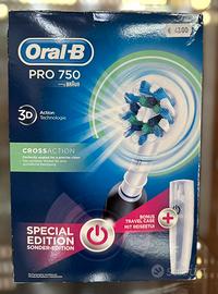 Oral-b  pro 750 spazzolino elettrico NUOVO