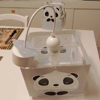 lampadario + lampada camera bimbo stile panda