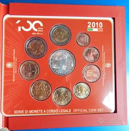 Monete serie divisionale Italia 2010