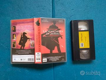 Film la maschera di zorro vhs videocassetta